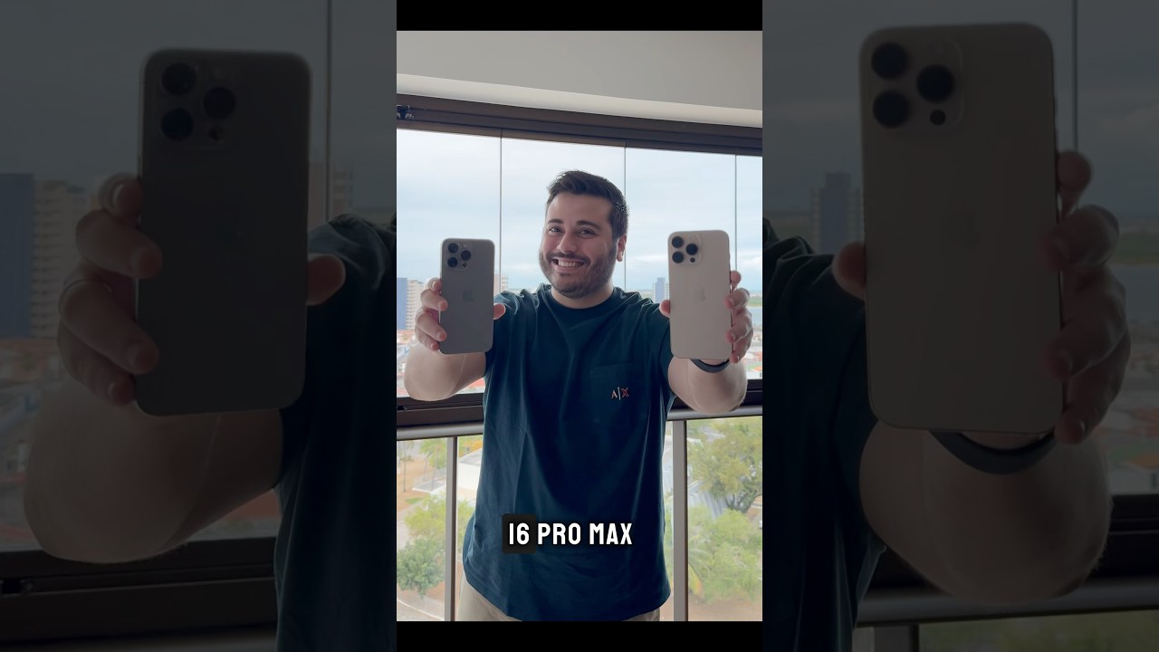 Comparação das Câmeras: 15 Pro Max vs 16 Pro Max!