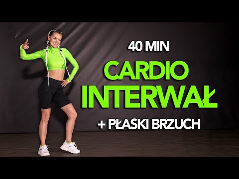 CARDIO INTERWAŁ - TRENING SPALAJĄCY TKANKĘ TŁUSZCZOWĄ / + PŁASKI BRZUCH