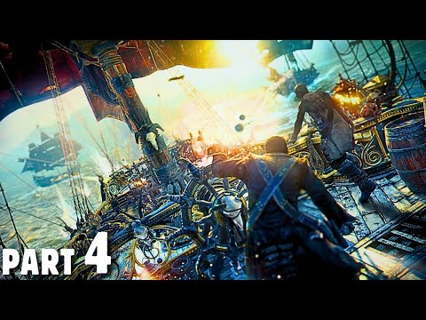SKULL AND BONES PS5 Gameplay Walkthrough Part 4 - THE PIRATE ROUND (FULL GAME)