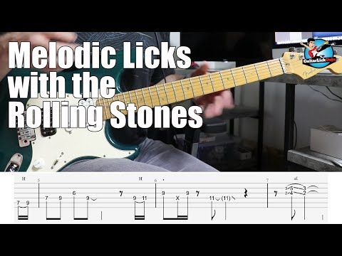 Melodic Licks with the Rolling Stones