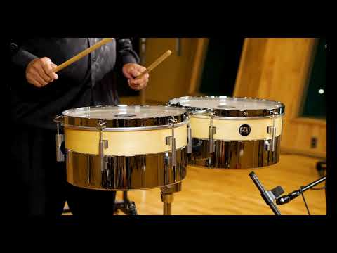 MEINL Percussion Hybrid Timbales - HYT1314CH