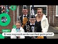 Bram en Lieke zijn samen met hun ouders prins en prinses carnaval