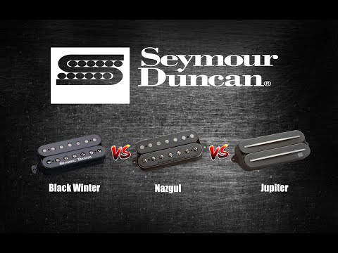 Seymour Duncan Black Winter vs Nazgul vs Jupiter