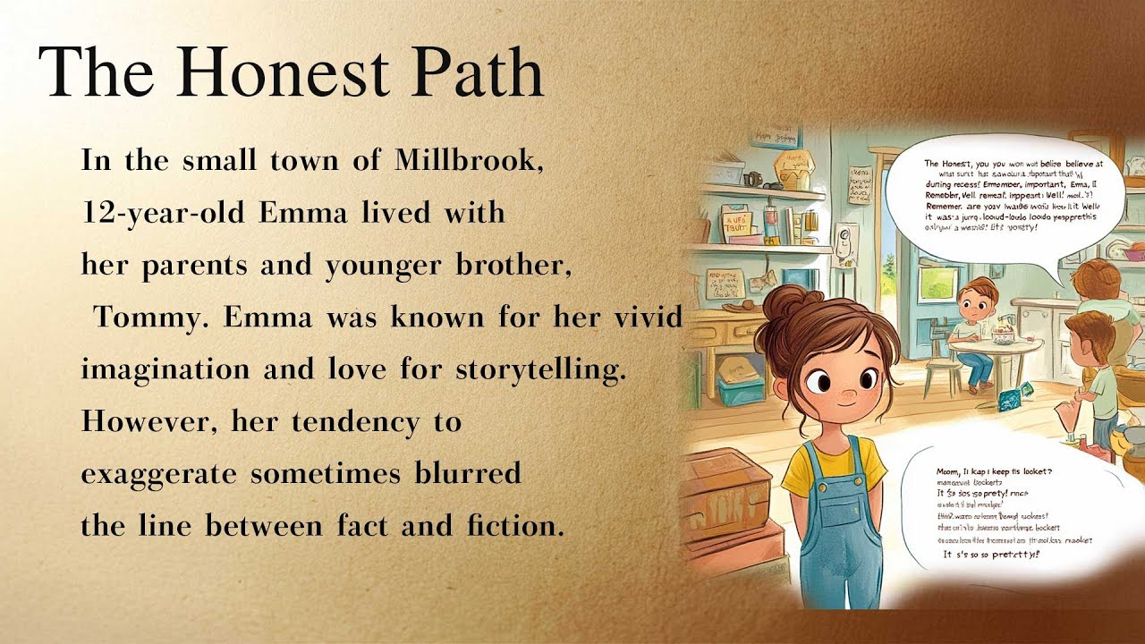 The Honest Path🌟Learn English through story level 1 |English listening Practice|Graded Reader