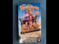 Opening Closing To The Flintstones 1994 VHS 1st Copy 29th Anniversary Edition