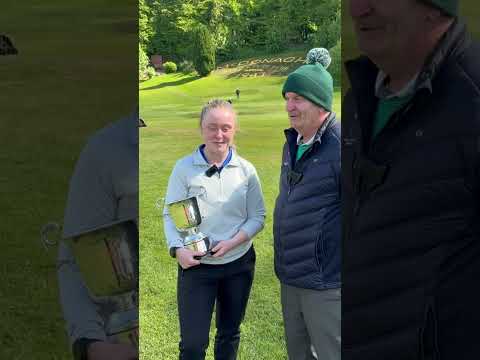 Amy Galvin - Leinster Matchplay 2026 Ladies Senior Champion.