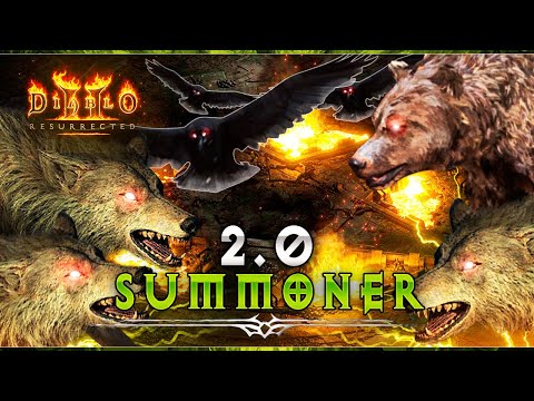 PERFECT Summon Druid Showcase - Diablo 2 Resurrected