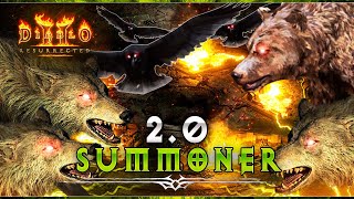 PERFECT Summon Druid Showcase - Diablo 2 Resurrected