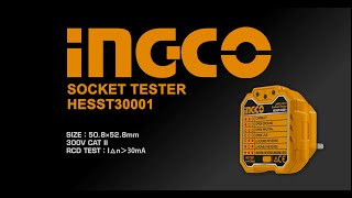 INGCO - فاحص قابس ، HESST30001