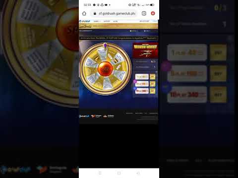 CrossFire PH Wheel of Fortune Spin Winning AK-47 Knife- Born Beast- Noble Gold Permanent