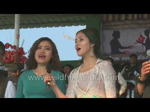 Zonun band "medley" belts out 'ewoh, ewoh' at Chapchar Kut in Aizawl