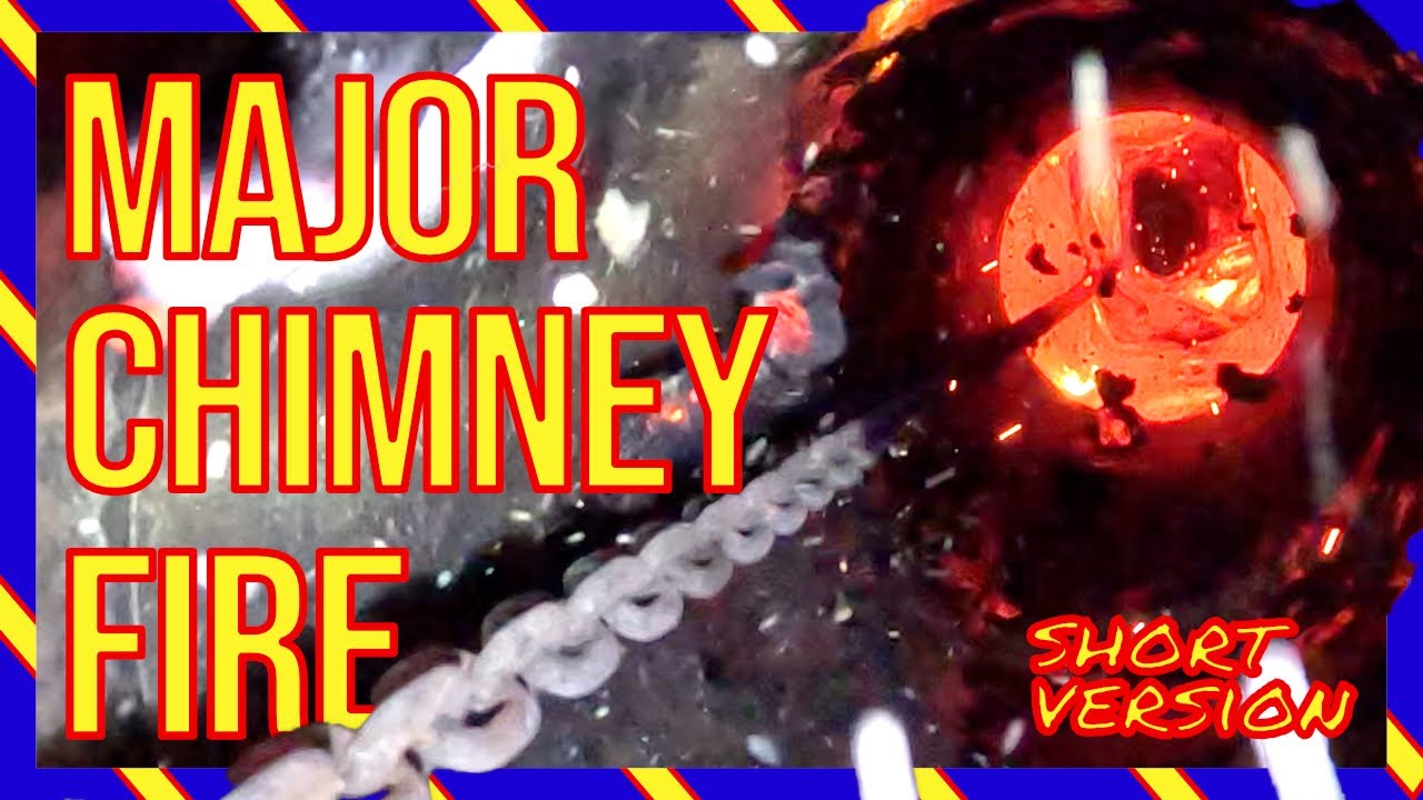 🔥 Schoorsteenbrand door creosoot, Brandweer Lunteren grijpt in  - VOLUNTEERS DUTCH FIREFIGHTERS -