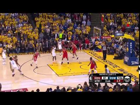 NBA, playoff 2018, Rockets vs. Warriors, Round 3, Game 6, Move 59, Nick Young, 3 pointer