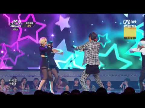 140703 티아라 T-ara ~ Hyomin Solo - Fake It - M! Countdown