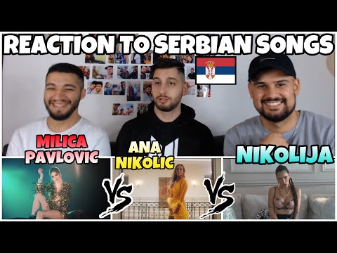 Reaction to Serbian Songs: Milica Pavlovic "Status Quo" vs. Ana Nikolic "Bilo Je Lepo" vs. Nikolija