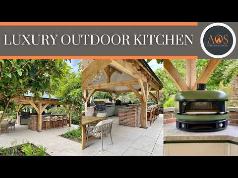 LUXURY OUTDOOR KITCHEN BUILD UK