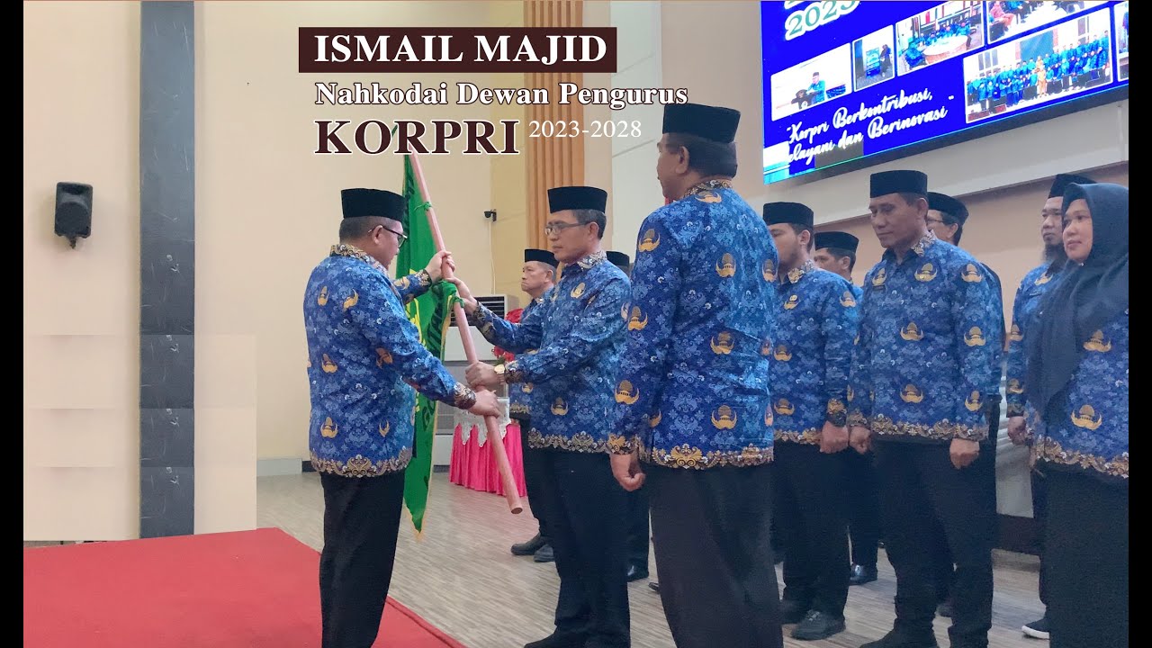 Ismail Madjid Nahkodai Dewan Pengurus Korpri Periode 2023-2028