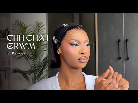 ChitChat GRWM: Y2k inspired glam | Tutorial | FaceTime GRWM