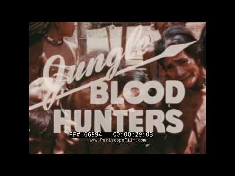 1952  “JUNGLE BLOOD HUNTERS”   CHRISTIAN MISSIONARIES IN CAMBODIA / VIETNAM  FILM  BAO DAI  66994