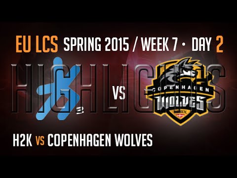 H2K vs Copenhagen Wolves Highlights - Week 7 EU LCS S5 Spring 2015 - H2K vs CW W7D2 G4
