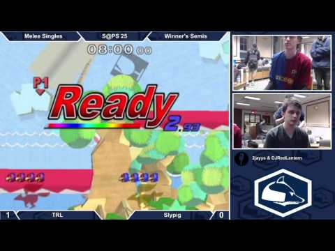 S@PS 25 Melee Singles Winner's Semis - TRL vs Slypig