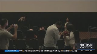'It Was Amazing': Animation Artist Proposes To Girlfriend At Millbury Theater