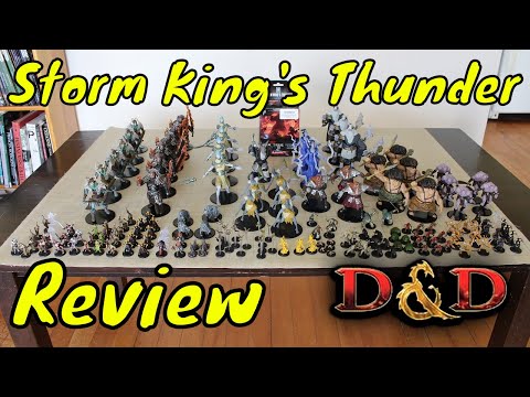 Storm King's Thunder Miniatures Review D&D 5E (Spoilers)