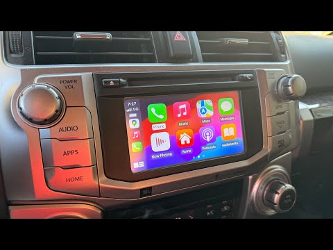 Add Apple CarPlay To Your OEM Factory Toyota 4Runner Radio