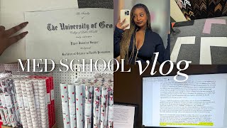 A Much Needed Day Off | Medical Student Vlogmas 3 #medschool #dayinmylife #vlog #vlogmas