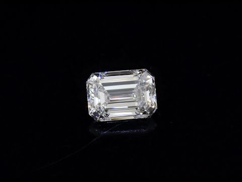 Natural Emerald Cut 1.28 Carat, F Color, VS1 Clarity GIA# 5181988700 (E461)