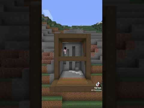 Minecraft: How To Build a Simple Mountain House