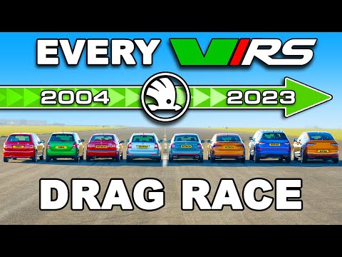 Every Skoda vRS DRAG RACE