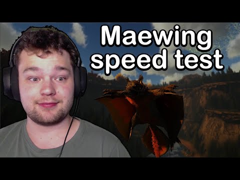 Maewing speed test, fastest creature in ark fjordur