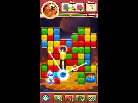 Toon Blast Level 6755 - NO BOOSTERS 🐻🐺🐱 | SKILLGAMING ✔️