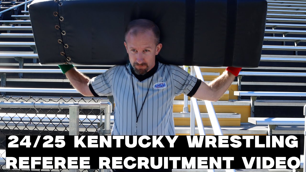 Kentucky Wrestling Referee Recruitment video (2024/2025 Season)