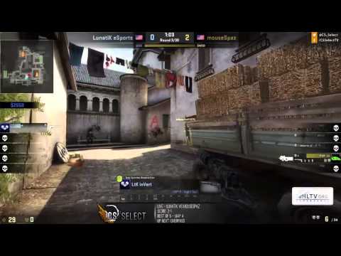 CS Select Show Match - LunatiK vs. MouseSpaz (04/24/15)