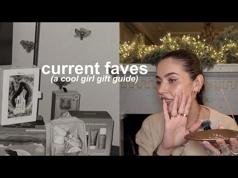 CURRENT FAVES: beauty, home, books (a cool girl gift guide) | JAMIE GENEVIEVE