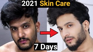 SKIN CARE FOR BOYS IN Hindi[2021]|Get Glowing Skin Naturally At Home|KOREAN SKIN CARE