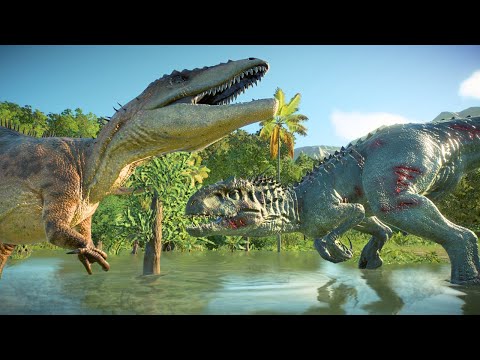 ALL CARNIVORES BATTLE ROYALE !! | Jurassic World Evolution 2