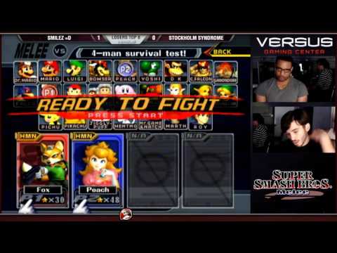 VS Weekly 08/14/16 - Losers R7 - Smilez =D (Fox) vs Stockholm Syndrome (Peach) - Melee