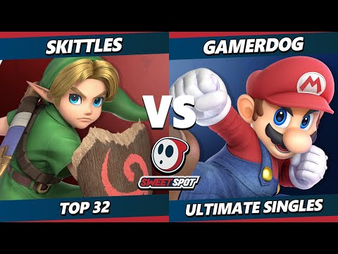 Sweet Spot 8 - skittles (Young Link) Vs. Gamerdog (Mario) Smash Ultimate - SSBU