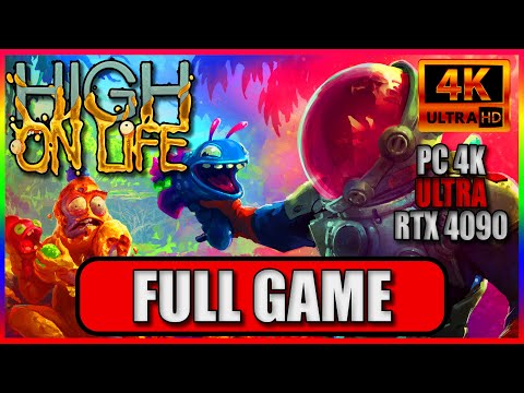 HIGH ON LIFE FULL GAME WALKTHROUGH LONGPLAY PART 1 | 4k PC Gameplay [No Commentary]
