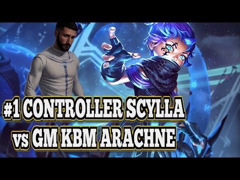 #1 Controller Scylla vs KBM Arachne - Season 9 Masters Ranked 1v1 Duel - SMITE