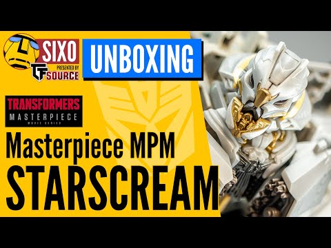 UNBOXING: Transformers Movie Masterpiece MPM-10 Starscream