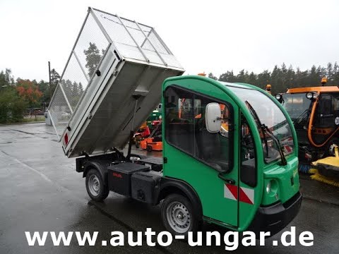 Goupil G3 L Elektrofahrzeug Kipper Kleinlaster mit AHK  www.auto-ungar.de