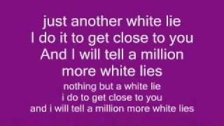 Mr Hudson - White lies lyrics