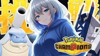 【🐱ランクマ】脳筋低音イケボ女子がランクマで世界を目指す旅！【Pokémon Champions】【ポケモンチャンピオンズ】