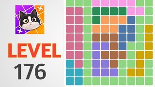 Meowdoku:Brain Puzzle Games Level 176 Full Walkthrough Solution