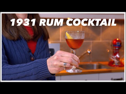 1933 Rum Antiquarian Cocktail Recipe   Cocktails After Dark