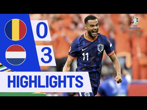 Romania🇷🇴 vs Netherlands🇳🇱 (0-3) Extended HIGHLIGHTS || EURO 2024
